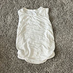 white lululemon tank top